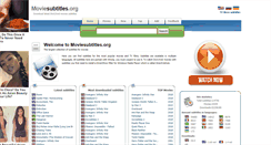 Desktop Screenshot of moviesubtitles.org